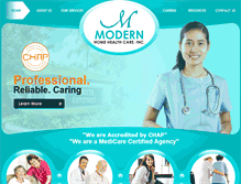 Tablet Screenshot of modernhhi.com